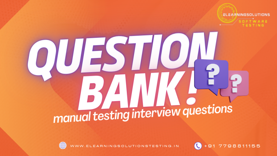 Manual Testing interview questions