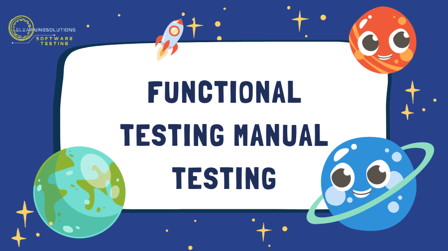 functional testing manual testing