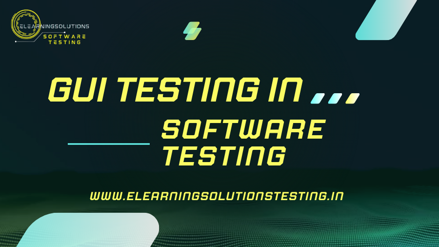 GUI Testing in Software Testing