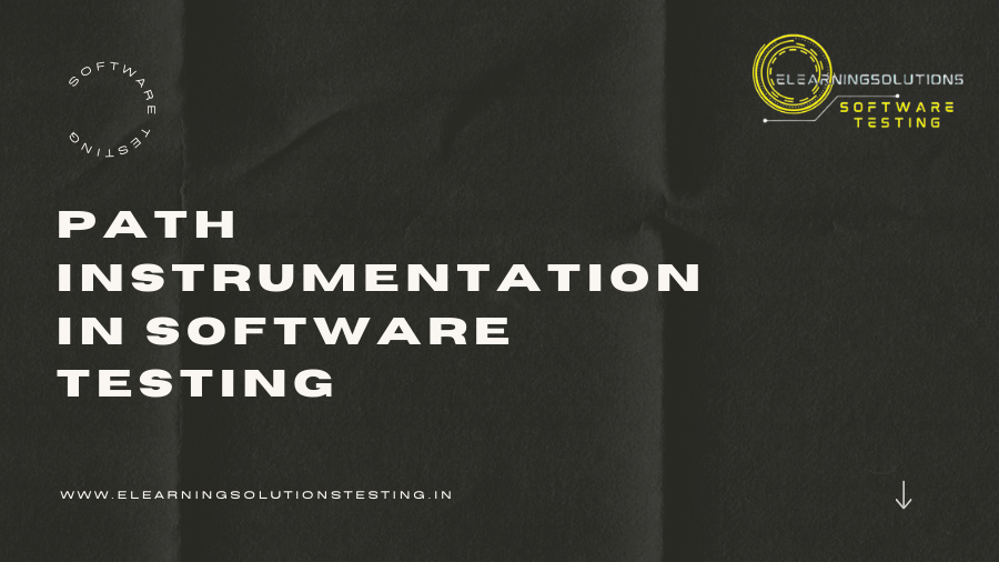 Path instrumentation in software testing