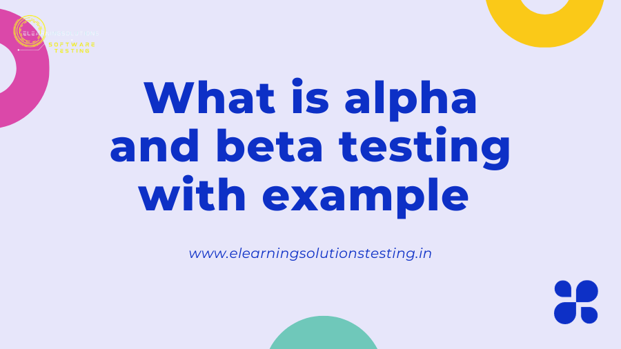 beta testing with example