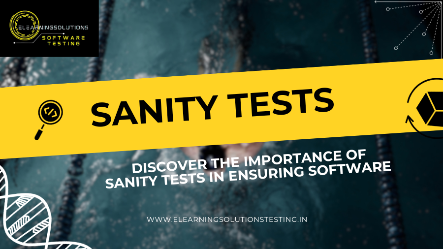 Sanity Tests