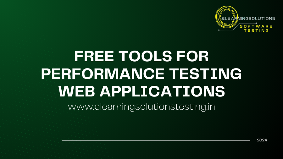 Free tools for performance testing web applications