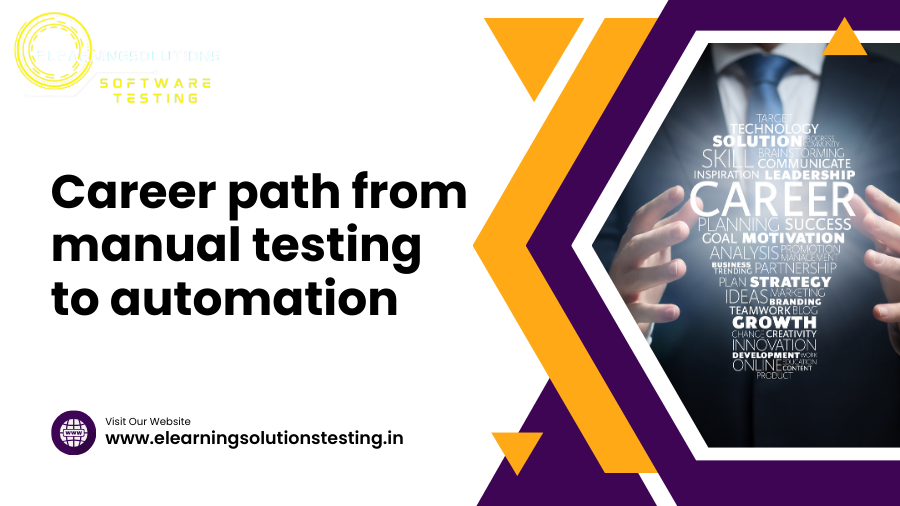 Career path from manual testing to automation